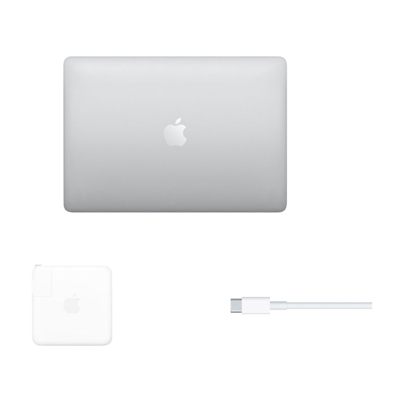 Apple MacBook Pro 13.3-inch / M1 Chip with 8-Core CPU and 8-Core GPU / 512GB / 8GB Memory / Silver ( AppleCare+ Included ) - Refurbished