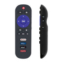TCL Roku Smart TV Remote Control with Netflix Disney+ Global & Google Play Shortcut App Key
