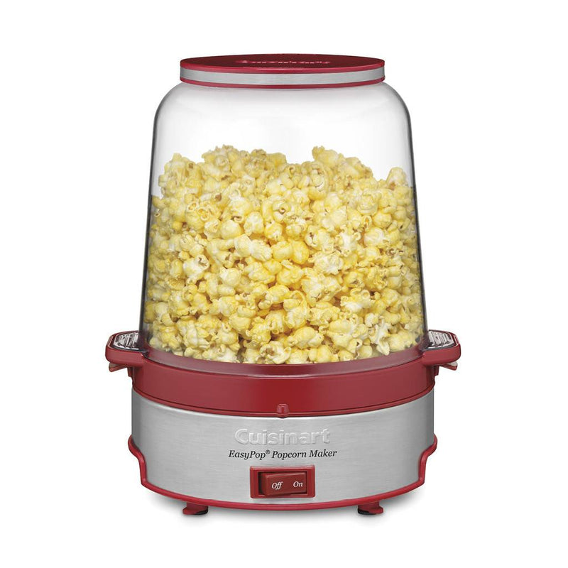 Cuisinart CPM-700C EasyPop Popcorn Maker - Red/Silver (Manufacturer Refurbished / 6 Month Warranty)
