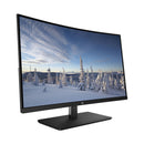 HP 27” 27b FHD 1080p 60Hz Curved Monitor (MISSING STAND)  - Refurbished(90 Day Warranty)