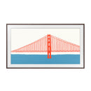 Samsung 65" Customizable Frame Bezel / Brown